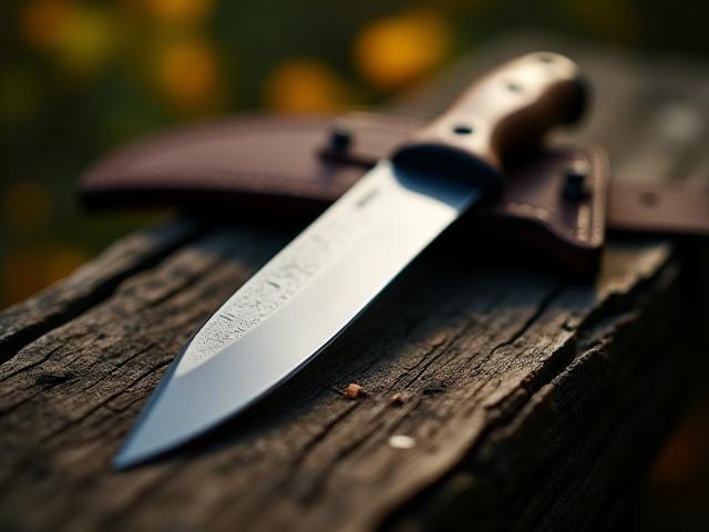 Outdoormesser Pro mit robustem Klingenstahl und Griff